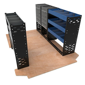 Ford Transit - Extra Heavy - Duty Van Racking Shelving System - VP - HD8 - Autorack Products Ltd